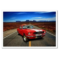 Plakat w ramie 60x40 Ford...