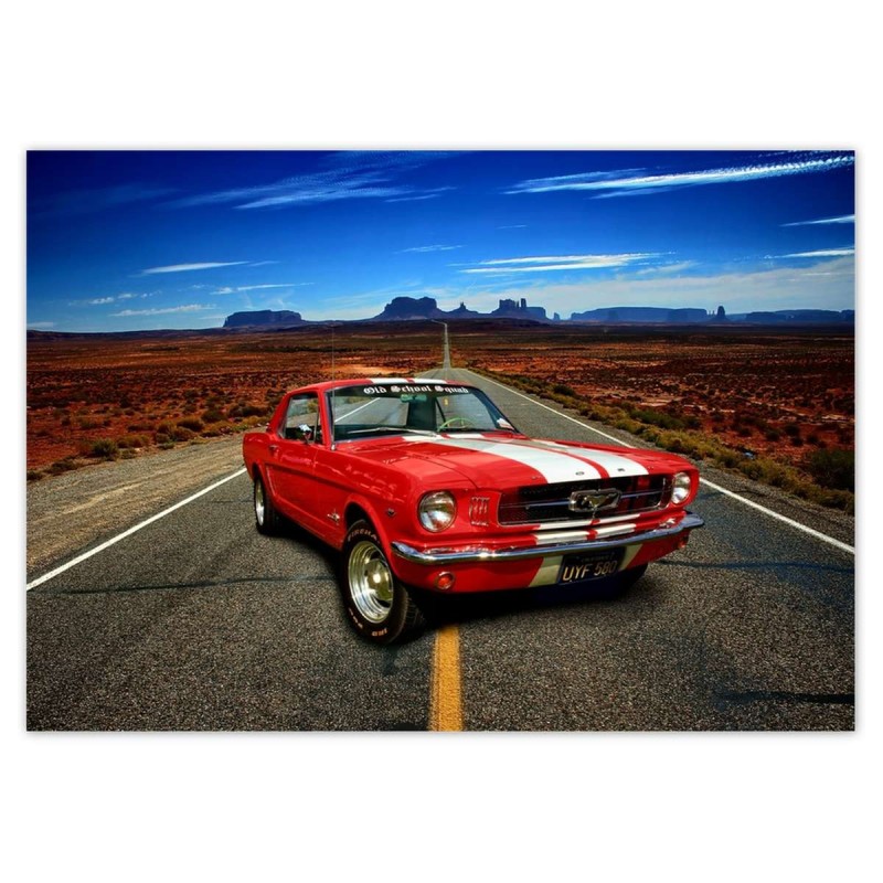 Fototapeta 312x219 Ford Mustang Autostrada