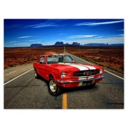 Plakat 40x30 Ford Mustang...