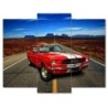 Obraz 90x70 Ford Mustang Autostrada