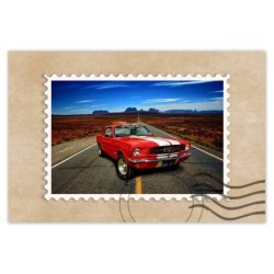 Plakat 60x40 Ford Mustang...