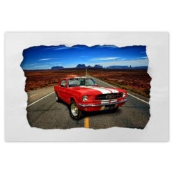 Plakat 120x80 Ford Mustang...