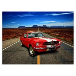 Plakat 135x100 Ford Mustang...