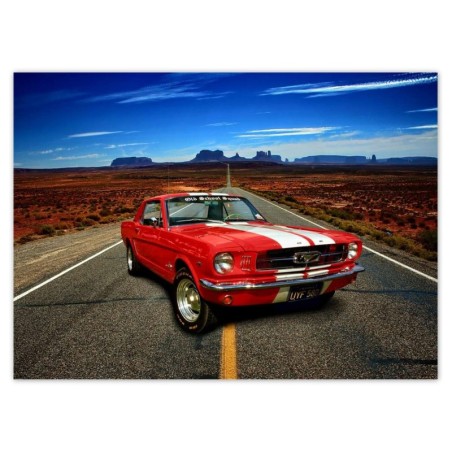 Fototapeta 254x184 Ford Mustang Autostrada