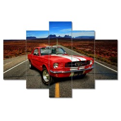 Obraz 120x80 Ford Mustang Autostrada