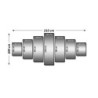 Obraz 210x100 Wodospad w Tajlandii