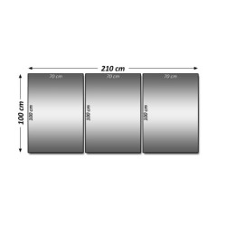 Obraz 210x100 Wodospad w Tajlandii