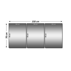 Obraz 150x70 Wodospad w Tajlandii