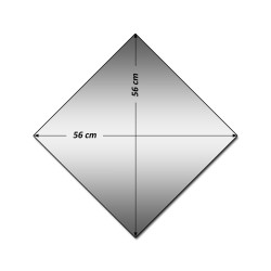 Zegar 56x56 Wodospad w Tajlandii