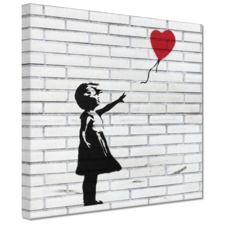 Obraz 20x20 Banksy Dziewczynka z balonikiem