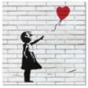 Obraz 20x20 Banksy Dziewczynka z balonikiem