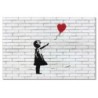 Obraz 120x80 Banksy Dziewczynka z balonikiem