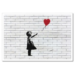 Plakat w ramie 60x40 Banksy...