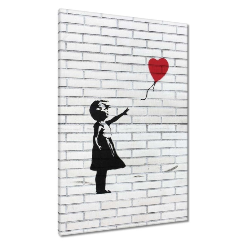 Obraz 60x90 Banksy Dziewczynka z balonikiem