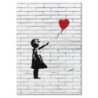 Obraz 70x100 Banksy Dziewczynka z balonikiem