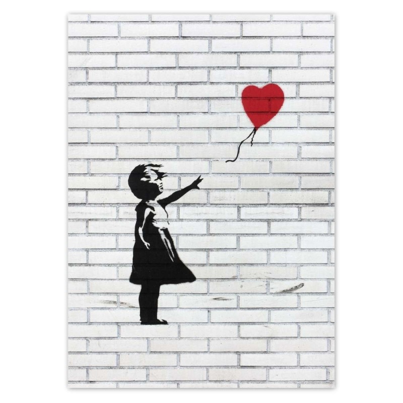 Plakat 50x70 Banksy Dziewczynka z balonikiem