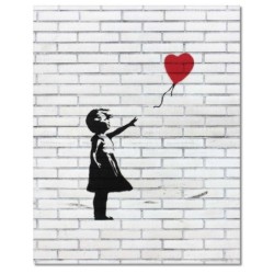 Obraz 40x50 Banksy Dziewczynka z balonikiem