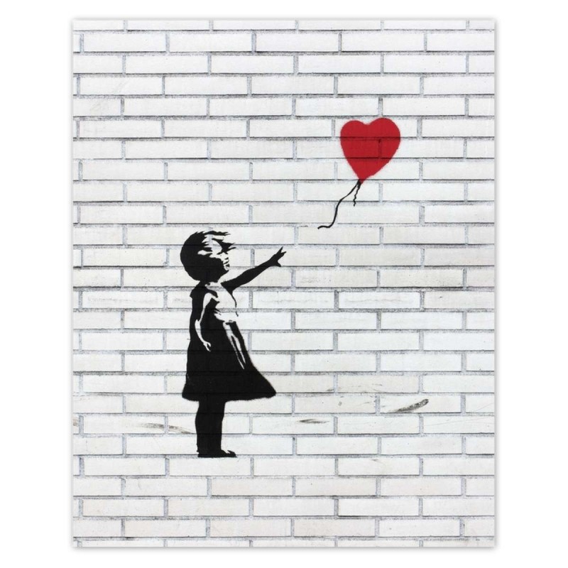 Plakat 40x50 Banksy Dziewczynka z balonikiem