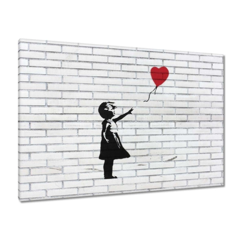 Obraz 100x70 Banksy Dziewczynka z balonikiem