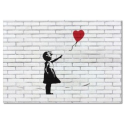 Obraz 100x70 Banksy Dziewczynka z balonikiem