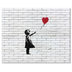 Obraz 50x40 Banksy Dziewczynka z balonikiem