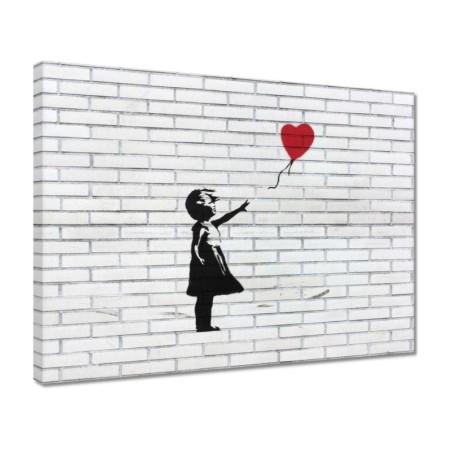 Obraz 40x30 Banksy Dziewczynka z balonikiem