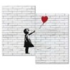 Obraz 80x70 Banksy Dziewczynka z balonikiem