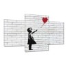 Obraz 100x60 Banksy Dziewczynka z balonikiem