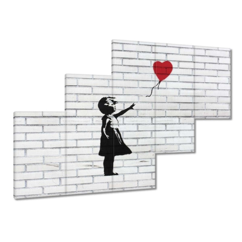 Obraz 150x105 Banksy Dziewczynka z balonikiem