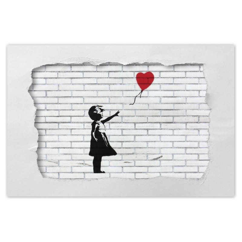 Plakat 120x80 Banksy Dziewczynka z balonikiem