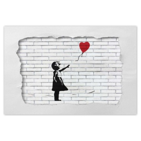 Plakat 90x60 Banksy Dziewczynka z balonikiem