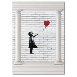 Obraz 50x70 Banksy Dziewczynka z balonikiem