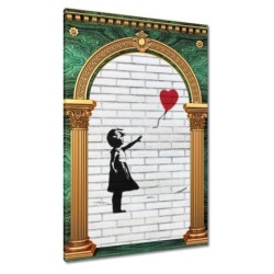 Obraz 80x120 Banksy...