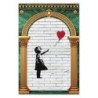 Plakat 40x60 Banksy Dziewczynka z balonikiem