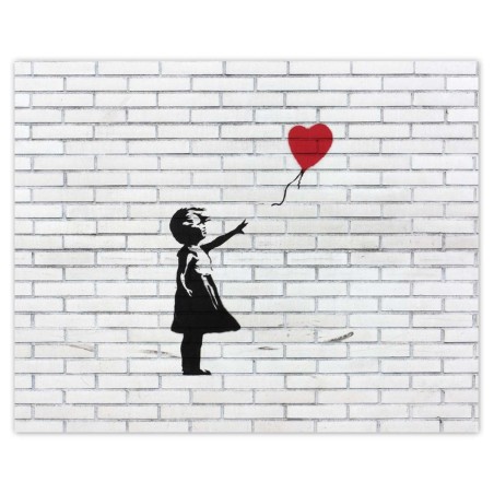 Plakat 50x40 Banksy Dziewczynka z balonikiem